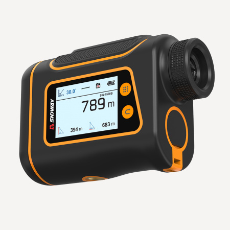 Лазерный дальномер SNDWAY SW-1000B (1Км, Экран LCD (40х27мм), USB-C)